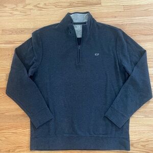 Vineyard Vines men’s 1/4 zip sweatshirt. Sz L